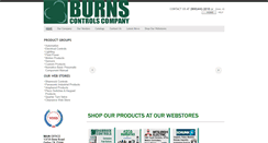 Desktop Screenshot of burnscontrols.com